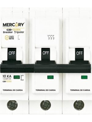 Breaker 17 Project 3P 20A Enchufable — Mercury Breaker 17 Project 3P 20A Enchufable — Mercury