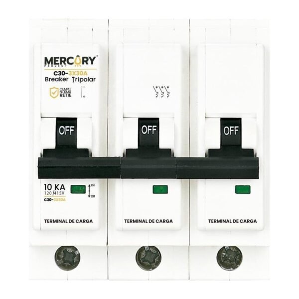 Breaker 17 Project 3P 30A Enchufable — Mercury Breaker 17 Project 3P 30A Enchufable — Mercury