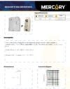 Ficha técnica Breaker 1P 20A Enchufable — Mercury