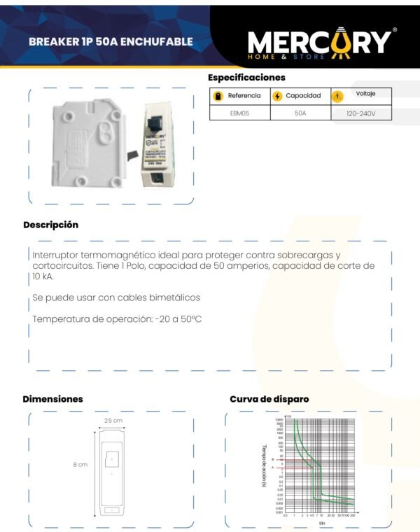 breaker-1p-50a-enchufable-mercury-ficha-tecnica-1 Ficha técnica Breaker 1P 50A Enchufable — Mercury