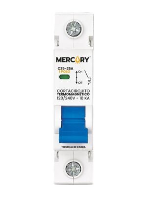 Breaker Riel 1P 25A — Mercury Breaker Riel 1P 25A — Mercury