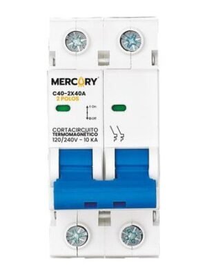 Breaker Riel 2P 40A — Mercury Breaker Riel 2P 40A — Mercury