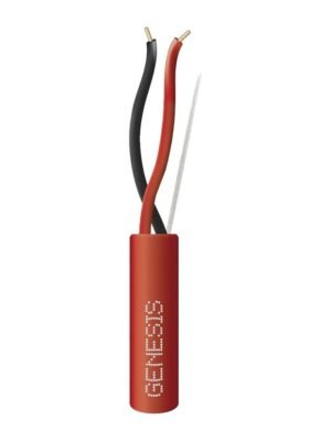 Cable Incendio 2 Hilos Calibre 16 Color Rojo - Genesis