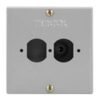 Caja 12 X 12 X 5 Tapa Leviton Doble Blanca