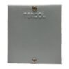 Caja 12 X 12 X 5 Tapa Lisa Gris