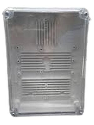 Caja Multiproposito Pc Base Gris Tapa Transparente