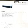 Ficha técnica Canaleta Plástica Perfil 2020 Riel - Black Luxury Difusor/pc 20MM*20MM*2 Metros — Mercury