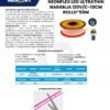 Ficha técnica Cinta Neón Flex LED Naranja 120V x50m — Mercury