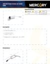 Ficha técnica Driver para Panel LED 60x60 48W — Mercury