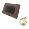 Interruptor Doble Xahara Madera New Light