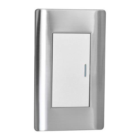 Interruptor Sencillo Stainless — Mercury Interruptor Sencillo Stainless — Mercury