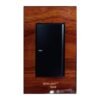 Interruptor Sencillo Xahara Madera New Light Interruptor Sencillo Xahara Madera New Light