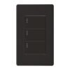 Interruptor Triple Negro — Mercury Plus Negro