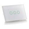 Interruptor Triple Smart Home Touch White WIFI — Mercury