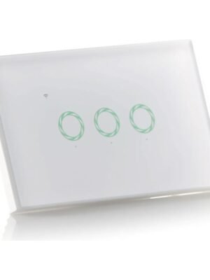 Interruptor Triple Smart Home Touch White WIFI — Mercury Interruptor Triple Smart Home Touch White WIFI — Mercury