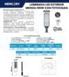 Ficha técnica Luminaria LED Exterior Monza 100W — Mercury