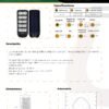 Ficha técnica Luminaria Solar Alumbrado Público 200W — Mercury