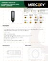 Ficha técnica Luminaria Solar Alumbrado Público 400W — Mercury
