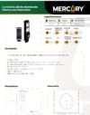 Ficha técnica Luminaria Solar Alumbrado Público 60W — Mercury
