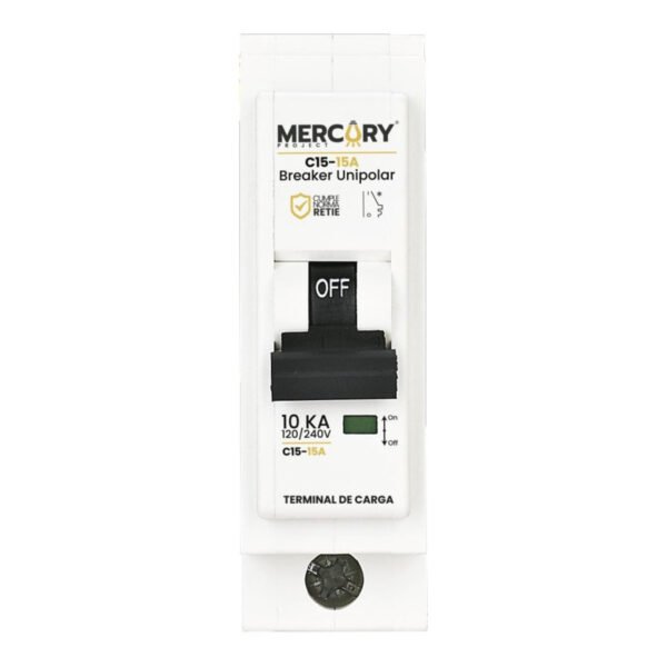 MERCURY TACO 1P 15 A Enchuflable MERCURY TACO 1P 15 A Enchuflable