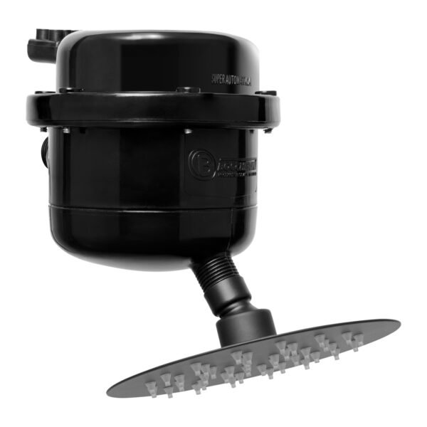 Ducha Victory Dirigible Negra Slim 110V
