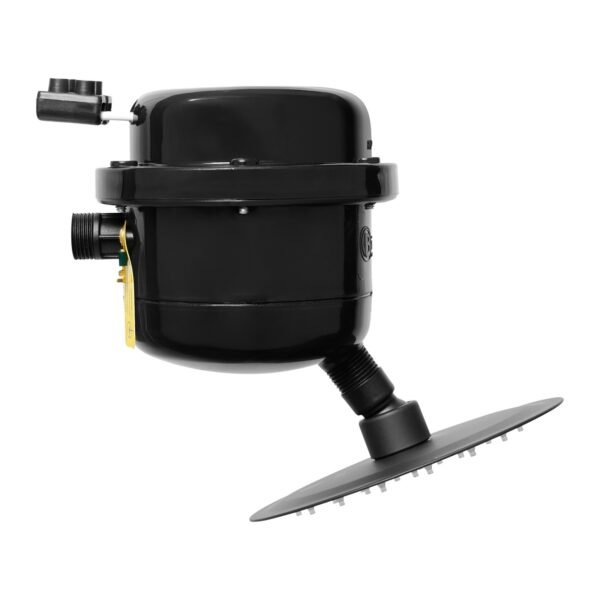 Ducha Victory Dirigible Negra Slim 110V