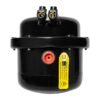 Ducha Victory Dirigible Negra Slim 110V
