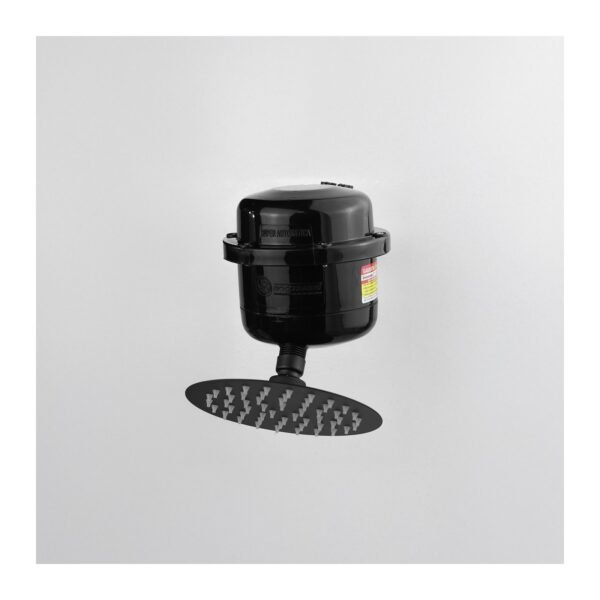 Ducha Victory Dirigible Negra Slim 110V