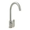 Mezclador Monocontrol Lavaplatos Cuerpo en Acero Inox. Manija Tipo Palanca Color Satinado