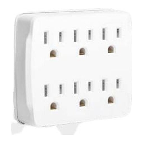 Multitoma Blanca 2X6 Salidas Blister / RETIE — Mercury Multitoma Blanca 2X6 Salidas Blister / RETIE — Mercury