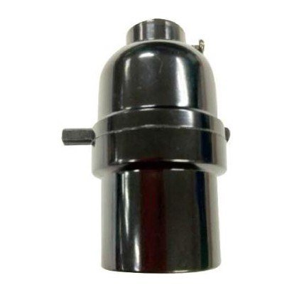 Portalámpara + Switch de Paso Base E27 — Mercury Portalámpara + Switch de Paso Base E27 — Mercury
