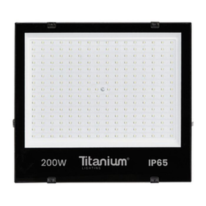 Reflector LED Exterior 100W Luz Fría 6500K IP65 — Titanium