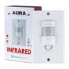 Sensor Infrarojo 180 Pared 2 Cables Aura
