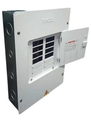 Tablero 8 Ctos 2F 125 Amp Puerta GAL - Cobre — Tercol Tablero 8 Ctos 2F 125 Amp Puerta GAL - Cobre — Tercol