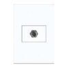 Toma Coaxial White Luxury — Mercury