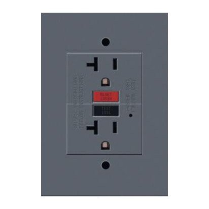Toma GFCI 20A Sylver Luxury — Mercury Toma GFCI 20A Sylver Luxury — Mercury