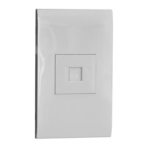 Toma Telefonica Premium White — Mercury Toma Telefonica Premium White — Mercury