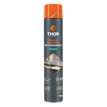 Aerosol de espuma expansiva de poliuretano de 750 ml, marca Thor, ref. THSEL502