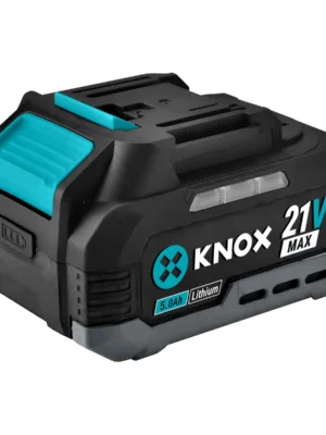 Batería Knox 21V MAX de 5,0 Ah de ion de litio con puerto tipo C, ref. KPTBT04 Batería Knox 21V MAX de 5,0 Ah de ion de litio con puerto tipo C, ref. KPTBT04
