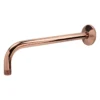 Brazo de regadera de 40 cm en acero inoxidable oro rosa Valqua VQART009 Brazo de regadera de 40 cm en acero inoxidable oro rosa Valqua VQART009