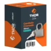 Candado de hierro cromado de 30 mm Thor, ref. THCAN402, con llaves (empaque)
