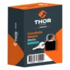 Candado de hierro negro mate de 20 mm Thor, ref. THCAN500 (empaque, otra vista)
