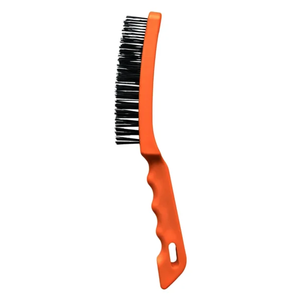 Cepillo grata de acero con cuerpo plástico naranja de 10,5", marca Thor, ref. THAB601 Cepillo grata de acero con cuerpo plástico naranja de 10,5", marca Thor, ref. THAB601