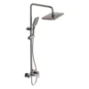 Columna de ducha Tormes aluminio gris Valqua High VQAHDC001