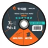 Disco de corte fino para metal de 7" x 2,2 mm, marca Thor, ref. THAB002