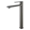 Grifería monocontrol alta para lavamanos Sovrano Arno SVR1198 en gris concreto, columna cilíndrica Grifería monocontrol alta para lavamanos Sovrano Arno SVR1198 en gris concreto, columna cilíndrica