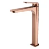 Grifería monocontrol alta para lavamanos Sovrano Pilastro SVR1180 en oro rosa Grifería monocontrol alta para lavamanos Sovrano Pilastro SVR1180 en oro rosa