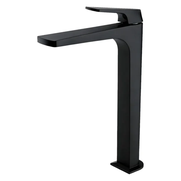 Grifería monocontrol alta para lavamanos Sovrano Pilastro SVR1177 en negro mate Grifería monocontrol alta para lavamanos Sovrano Pilastro SVR1177 en negro mate