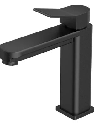 Grifería monocontrol para lavamanos Moldava aluminio negro Valqua High VQAHLVM004 Grifería monocontrol para lavamanos Moldava aluminio negro Valqua High VQAHLVM004