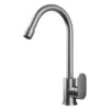 Grifería monocontrol para lavaplatos Solid Thun aluminio gris Valqua High VQAHLPM006